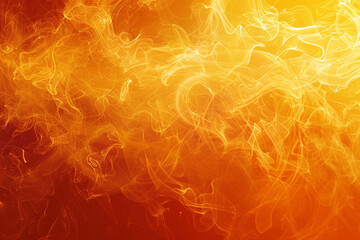 Abstract fiery swirls in orange and yellow, creating a dynamic flame-like pattern