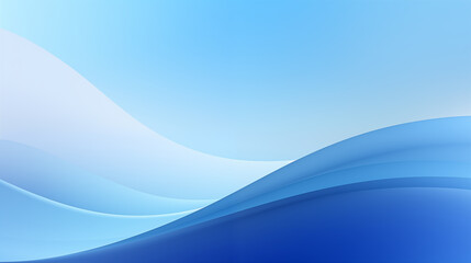 Abstract image in the form of waves with a combination of blue shades background for advertising or gift wrapping and web design. 