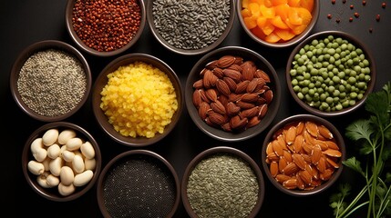 nuts and dried fruits