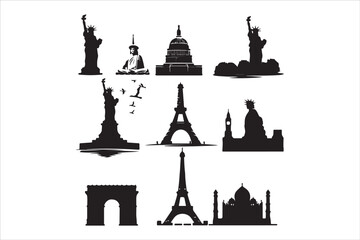 Eiffel Tower 🗼,
Statue of Liberty 🗽,
Big Ben 🕰️,
Colosseum 🏛️,
Great Wall of China 🏯,
Taj Mahal 🕌,
Sydney Opera House 🎭,
Pyramids of Giza 🏜️,
Leaning Tower of Pisa 🏰,
Mount Fuji 🗻,
Machu Pic