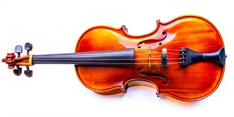 Fototapeta premium violin isolated on white