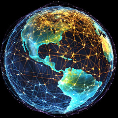 Global Cyber Connectivity Map