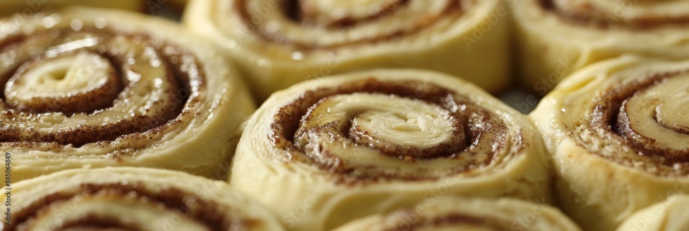 Poster a swirl of avocado oil in a batch of cinnamon rolls adding a unique flavor to the sweet dough.