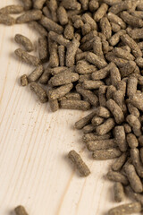 Fototapeta premium mixed food for healthy eating of rodent pets