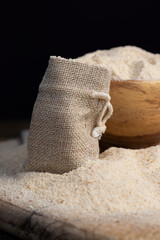 fresh crumbly bread crumbs from dehydrated white bread