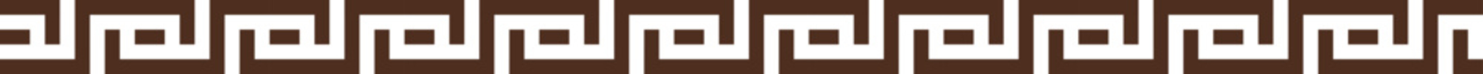 Greek key seamless border pattern collection. Decorative ancient meander, Greece ornament with repeated geometric motifs. Vector EPS10.