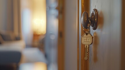 Obraz premium The Key in the Lock