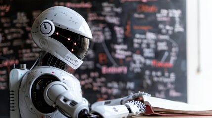 Fototapeta premium AI Education Courses: Comprehensive courses designed to teach AI principles, ethical considerations, and practical implementations in various fields. 