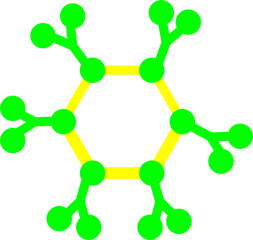 Molecule Vector Icon