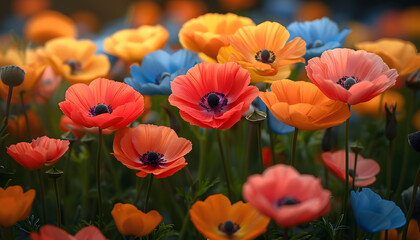 Obraz premium flowers background