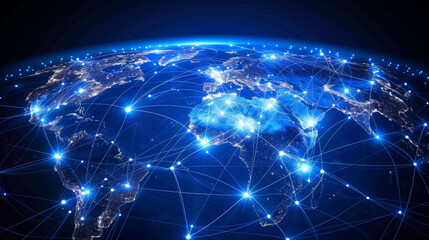 Technology that allows people around the world to connect and communicate with each other.
