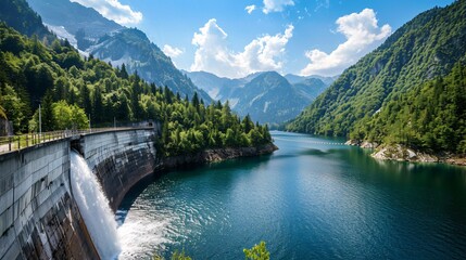 Hydroelectric Dam and Reservoir