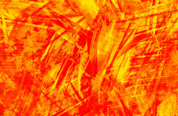 Abstract watercolor paint background by teal color orange and yellow with liquid fluid texture for background, banner