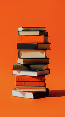 A pile of books, symbolizing knowledge and education