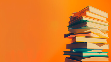 A pile of books, symbolizing knowledge and education