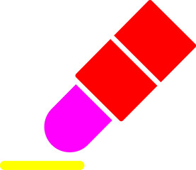 Eraser Vector Icon