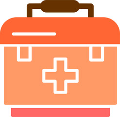 Obraz premium First Aid Bag Vector Icon