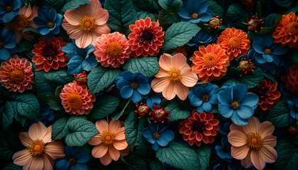 Fototapeta premium flowers background