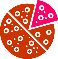 Pizza Slice Vector Icon