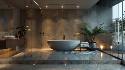 Luxury bathroom design