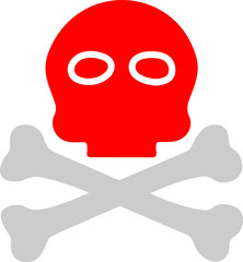 Pirate Skull I Vector Icon