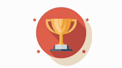 Trophy icon in EPS 10 vector format with a clean, modern design.