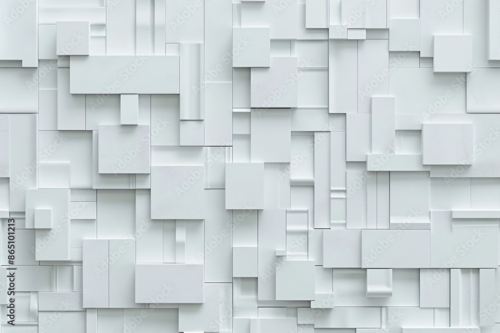 Poster abstract white background with squares of different sizes and shapes. background for design, cover o