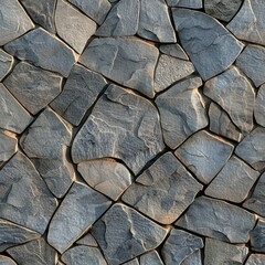 A seamless texture of a cobblestone street.