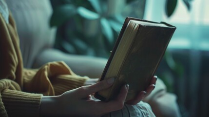 A close-up of a hand holding a book on recovery and self-care, emphasizing the importance of proactive steps for healing and well-being.