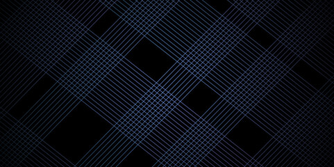 Vector gradient black line pattern Transparent monochrome striped texture, minimal background. Abstract background wave line elegant black striped diagonal line technology concept web texture.