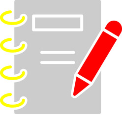 Obraz premium Notes Vector Icon