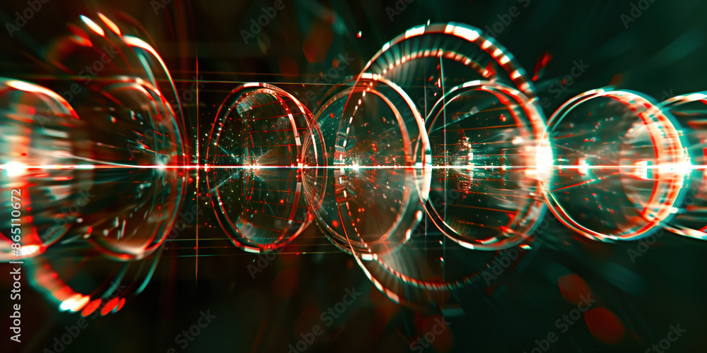 Poster abstract illustration of singularity concept. origin of life. space and science. background image. c