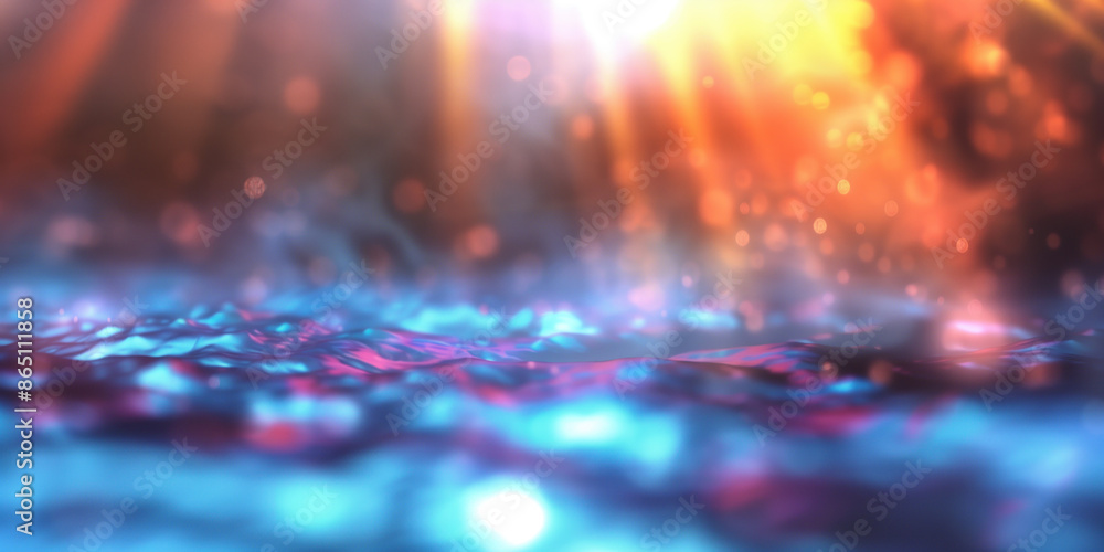 Poster abstract illustration of singularity concept. origin of life. space and science. background image. c