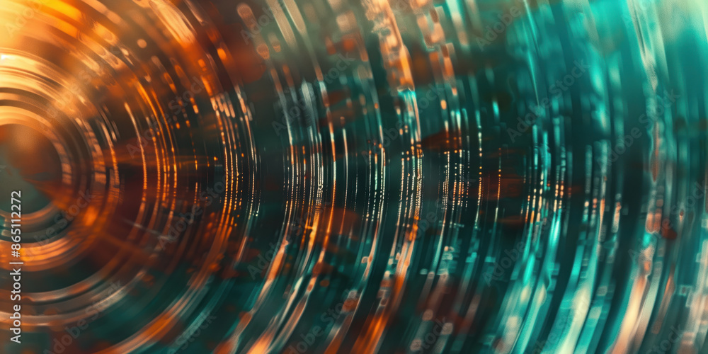 Poster abstract illustration of singularity concept. origin of life. space and science. background image. c