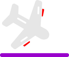 Obraz premium Arrival Vector Icon