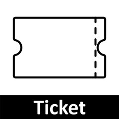 Event and ticketing line icons set. Tickets, 3D glasses, profile, heart, blank ticket, admission, VR ticket, barcode, sports, music. Entertainment, event planning, admission concept