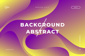 Modern Abstract Background with Purple and Yellow gradient color scheme. These backgrounds can be used for a variety of purposes, including websites, presentations, and marketing materials