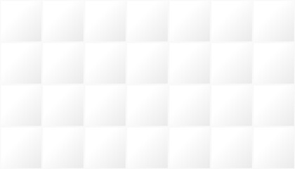 Gradient white and gray square geometric pattern. minimal abstract background