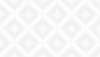 Gradient white and gray square geometric pattern. minimal abstract background