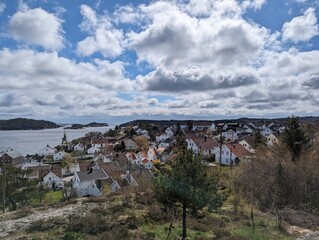 Photo of Norwegian nature, forest, sea