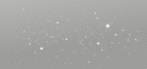 Glow light effect. Vector illustration. Christmas flash. dust