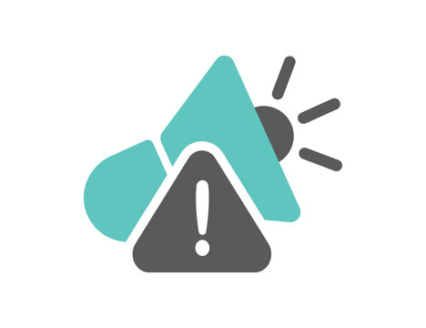 Marketing risk and issues vector icon