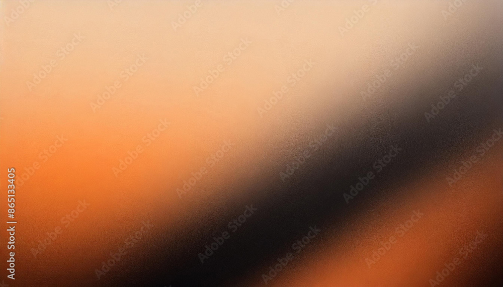 Poster beige black orange cyan blue texture with gradient and grain, abstract background banner for product