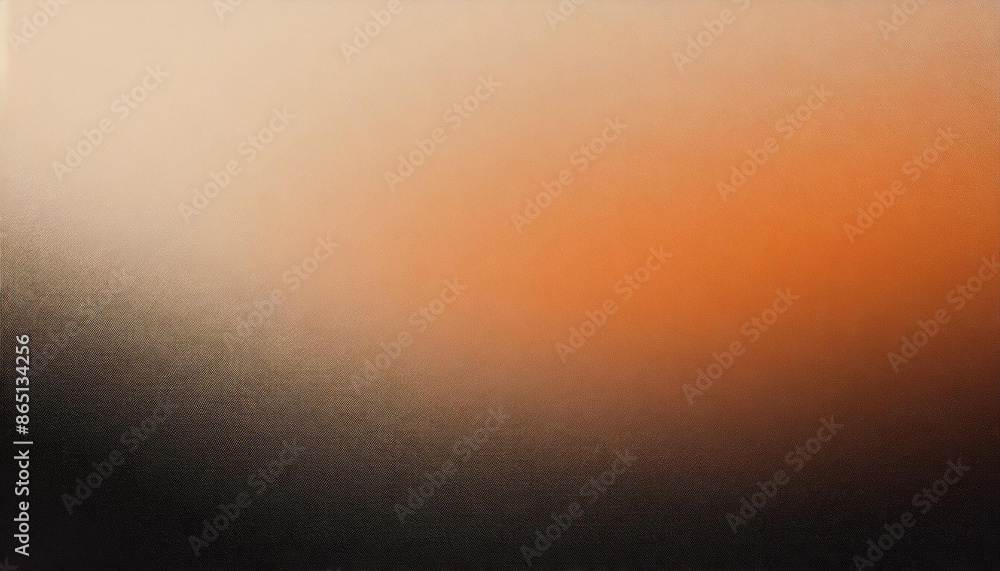 Poster beige black orange cyan blue texture with gradient and grain, abstract background banner for product
