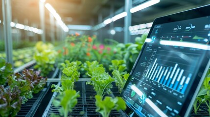 Future Harvest Innovative Smart Farming Technology Revolutionizing Crop Growth in Vertical Farms