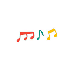 music note doodle element