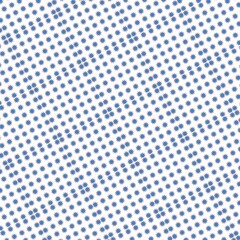 Blue snow on white background seamless pattern for your art work.