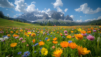 Obraz premium flowers background