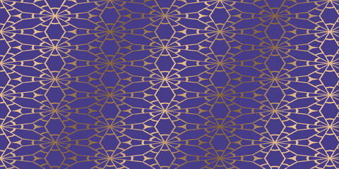 Golden oriental background. Design template for invitation, web, banner, birthday, wedding, business card. .