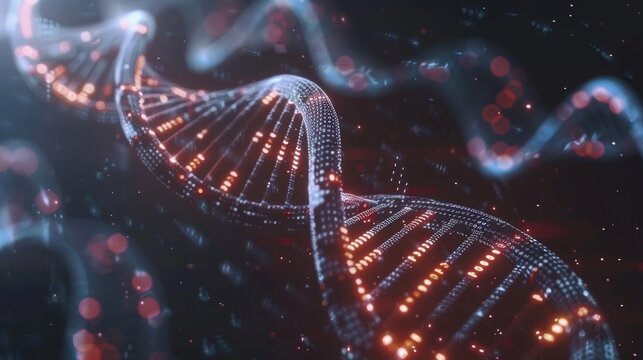 Binary Genetics The Intricate Dance of DNA and Data in Biotechnology